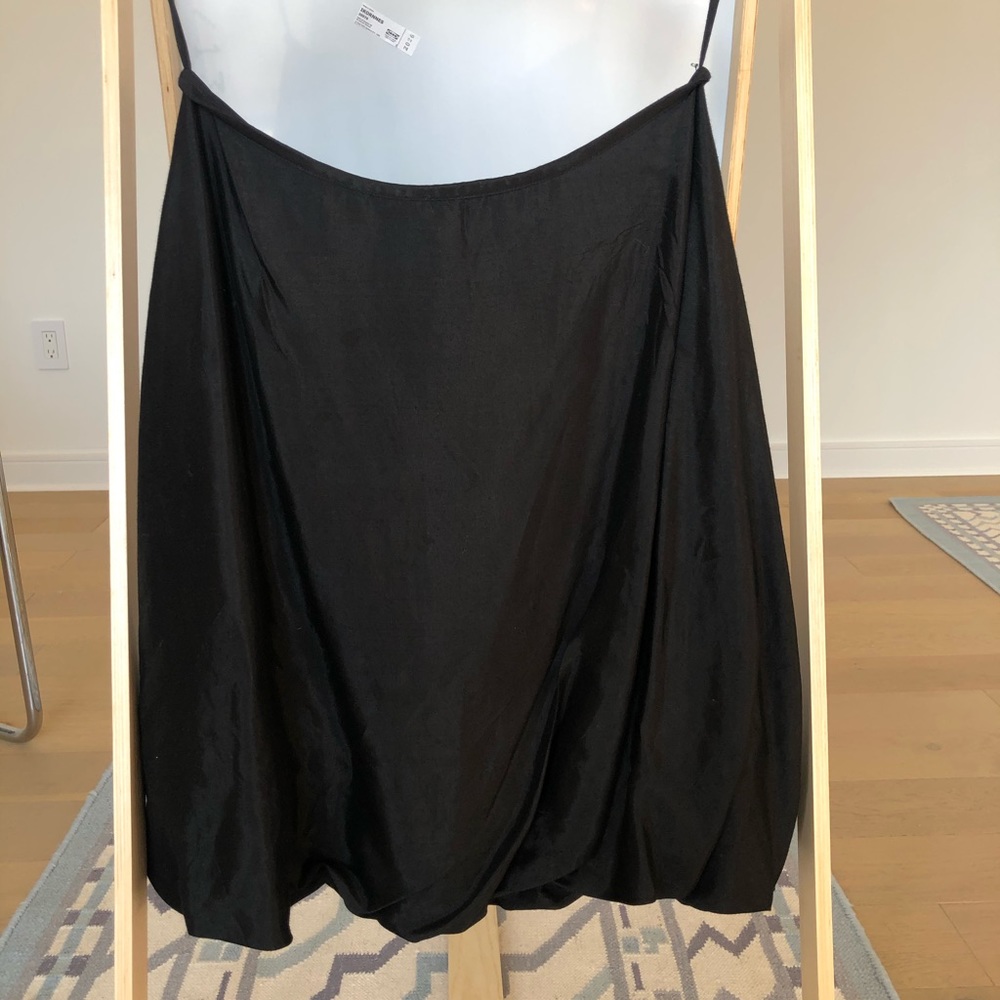 Black Bubble Skirt